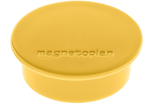 MAGNETOP. Magnet Discofix Color 40mm 1662002 gelb 10 Stk.