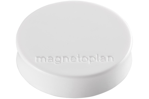 MAGNETOP. Magnet Ergo Medium 10 Stk. 1664000 weiss 30mm