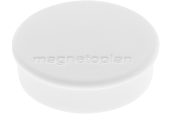 MAGNETOP. Magnet Discofix Hobby 24mm 1664500 weiss, ca. 0.3 kg 10 Stk.