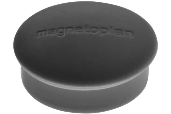 MAGNETOP. Magnet Discofix Mini 19mm 1664612 schwarz 10 Stk.