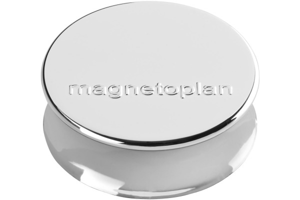 MAGNETOPLAN Magnet Ergo Large 10Stk. 1665032 silber...