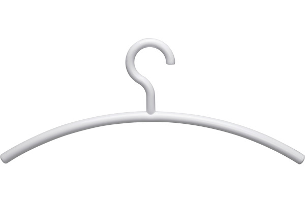 MAUL Kleiderbügel Acryl 9451502 weiss 5 Stück