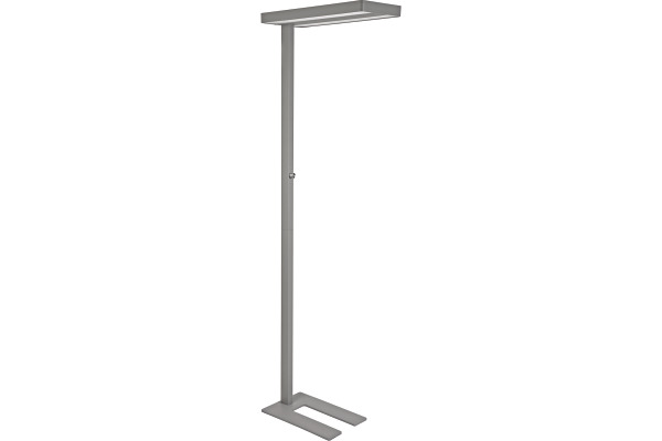 MAUL Stehleuchte LED MAULjaval 8258495 dimmbar, silber