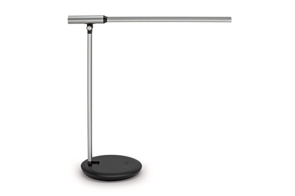 MAUL LED-Tischleuchte MAULrubia 8201595 silber, dimmbar, USB