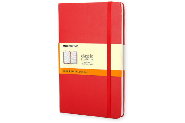 MOLESKINE Notizbuch Classic A5 004-8 liniert rot