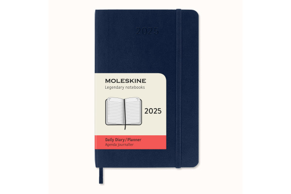 MOLESKINE Agenda Classic Pocket 2025 999270216 1T/1S saphir SC 9x14cm
