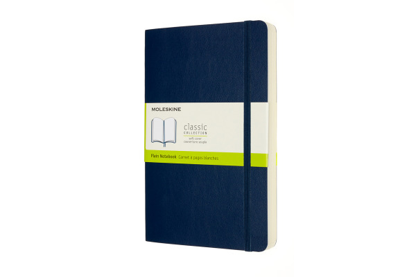 MOLESKINE Notizbuch SC L/A5 606266 blanko,saphir,192 S.