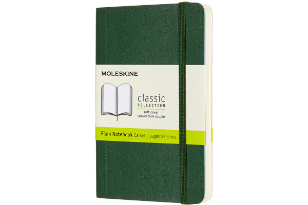 MOLESKINE Notizbuch SC P/A6 629155 blanko, myrtengrün, 192 S.