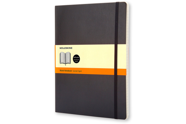 MOLESKINE Notizbuch Soft XL 722-3 liniert schwarz