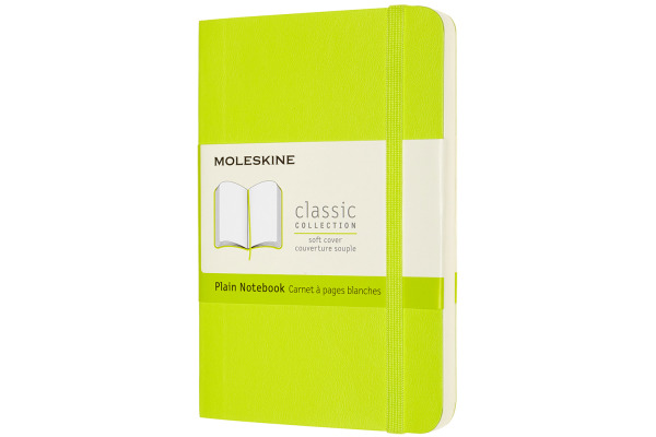 MOLESKINE Notizbuch SC Pocket/A6 850987 blanko,limetten grün,192 S.