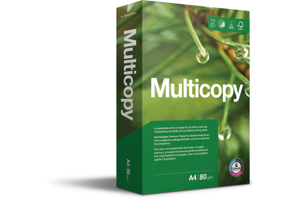 MULTICOPY Papier &amp;agrave; copier A4 88046505 80g,...