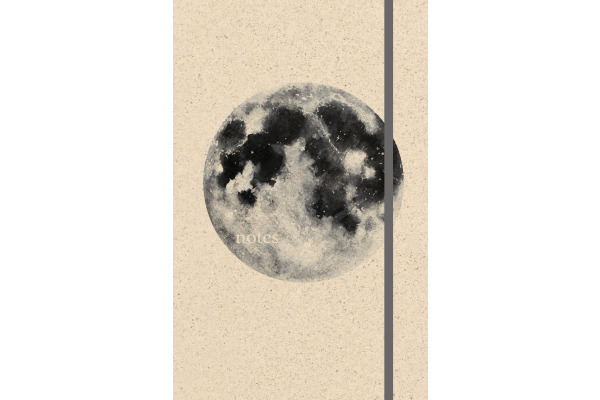 NATURVERL Notizbuch Hardcover 13x21cm 10911N Moon, blanko