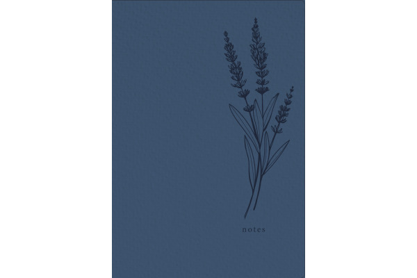 NATURVERL Notizbuch Crushpaper A5 11001N Lavendel Mono, dotted