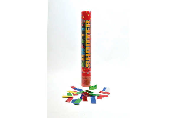 NEUTRAL Tischbombe 39cm 271.6630 Konfettishooter bunt