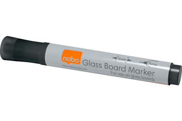 NOBO Glassboard-Marker 1905322 schwarz 4 Stück