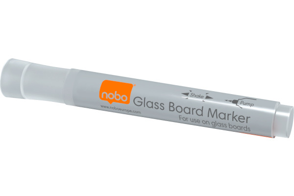 NOBO Glassboard-Marker 1905323 weiss 4 Stück