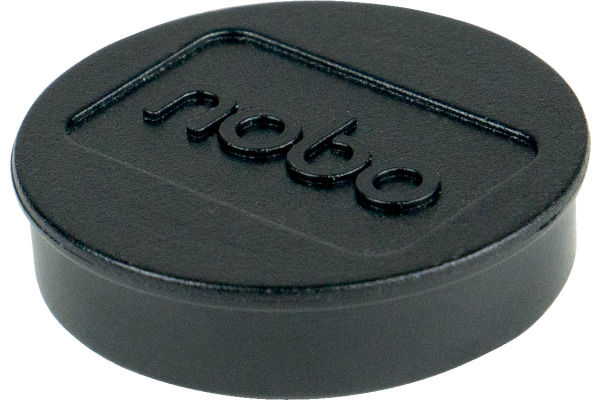 NOBO Magnet rund 32mm 1915298 schwarz 10 Stück