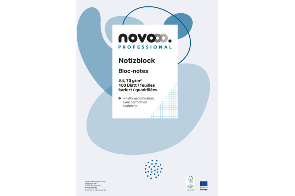 NOTIZBLOCK A4 70gr 4mm 100BLT