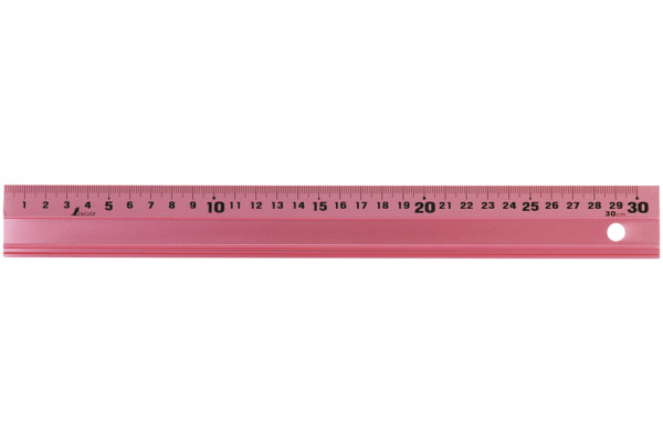 NT Lineal Alu 30cm 65416 pink