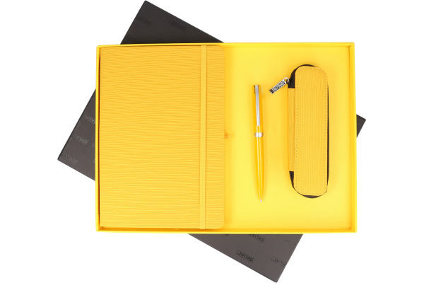 ONLINE Set Notizbuch + Stift + Etui 16918 Indian Summer Yellow