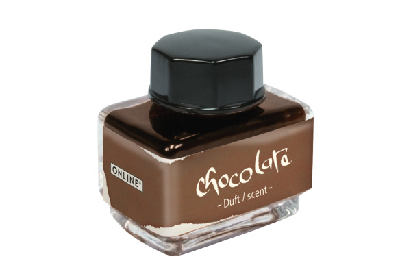 ONLINE Tintenglas 15ml 17062/3 Dufttinte Chocolate, brown