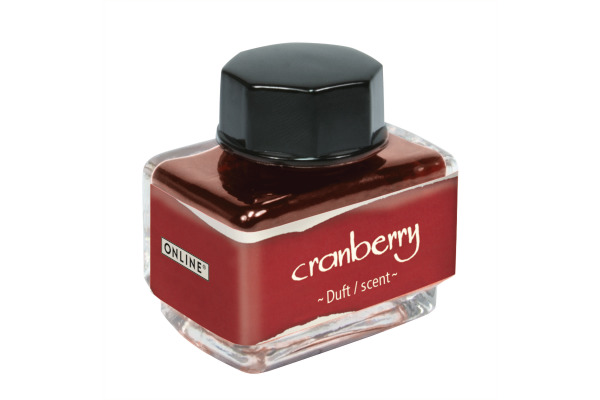 ONLINE Tintenglas 15ml 17066/3 Dufttinte Cranberry - Red