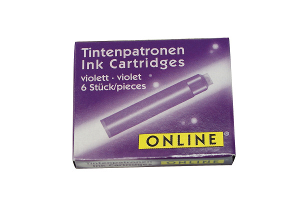 ONLINE Tintenpatronen Standard 17227/12 Violett 6 Stück
