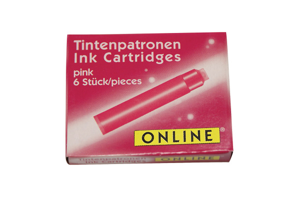 ONLINE Tintenpatronen Standard 17229/24 Pink 6 Stück
