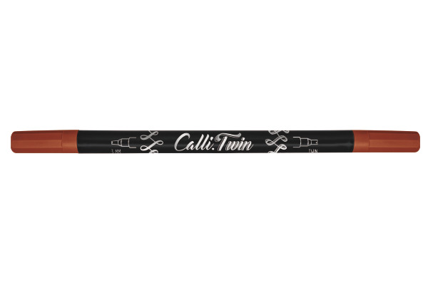 ONLINE Callibrush Pen TWIN 3mm 18601/6 Aubergine