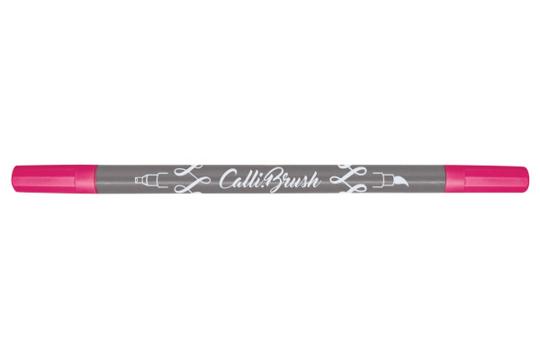 ONLINE Callibrush Pen Double Tip 2mm 19056/6 Fluo Pink