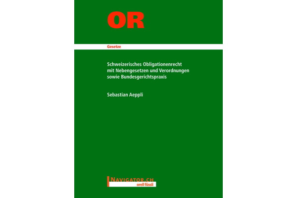 ORELL-FÜSSLI OR CH Obligationenrecht 783280073612 135x180mm Studienausgabe