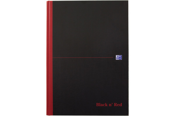 OXFORD Buch Black ´n Red A4 400047607 kariert, 90g 96 Blatt
