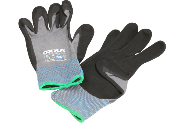 OXXA Handschuh X-Pro-Flex Air XXL 51.292.11 Nylon, schwarzer Microschaum