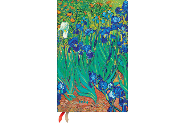 PAPERBLAN Iris de Van Gogh 2024 FF0636-7 1W/2S Maxi HOR SC FR 13.5x21cm