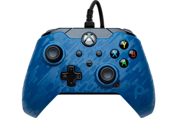 PDP Wired Controller Blue/Camo 049-012-EU-CMBL for Xbox...