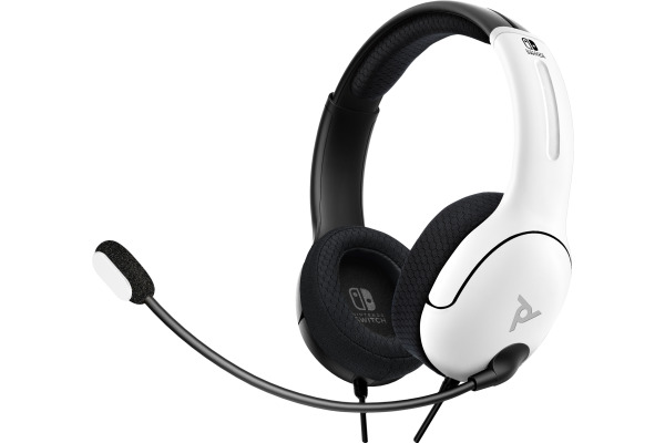 PDP LVL40 Wired Headset 500162BWE Black/White for NSW
