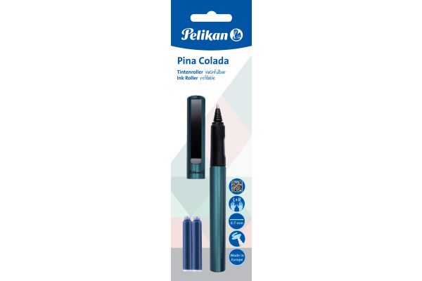 PELIKAN Tintenroller Pina Colada 0.7mm 7191780 Classic, Petrol