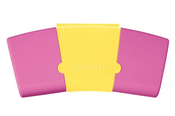 PELIKAN Deckfarbkasten ProColor 735 724575 12 Farben, gelb/pink