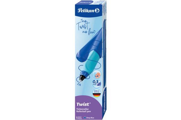 PELIKAN Tintenroller Twist M 814782 Deep Blue