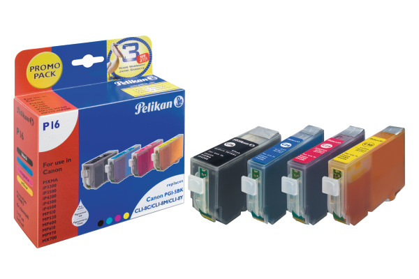 Pelikan Multi-Pack Tinte 361813 ersetzt Canon PGI-5BK