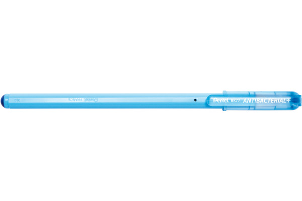 PENTEL Kugelschreiber Superb 0.7mm BK77AB-CE blau, Antibacterial