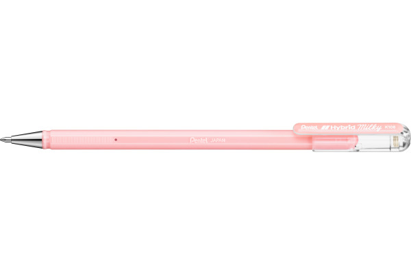 PENTEL Roller Hybrid Metal 0.8mm K108-PP pastell rosa