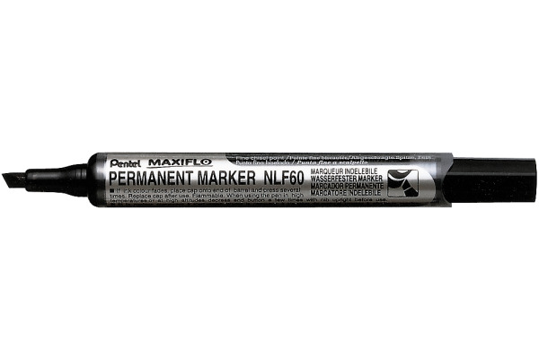 PENTEL Marker Maxiflo 2-4,5mm NLF60-AO schwarz