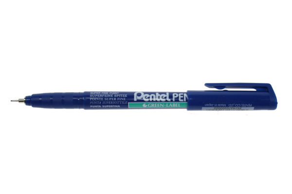 PENTEL Super Fine Green Label 0,4mm NMF50-CO blau