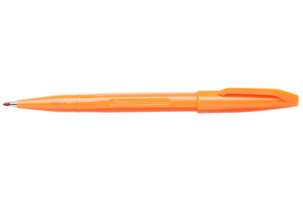 PENTEL Faserschreiber Sign Pen 2.0mm S520-F orange
