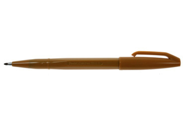 PENTEL Faserschreiber Sign Pen 2.0mm S520-Y ocker