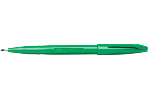 PENTEL Stylos fibre Sign Pen 2.0mm S520D vert