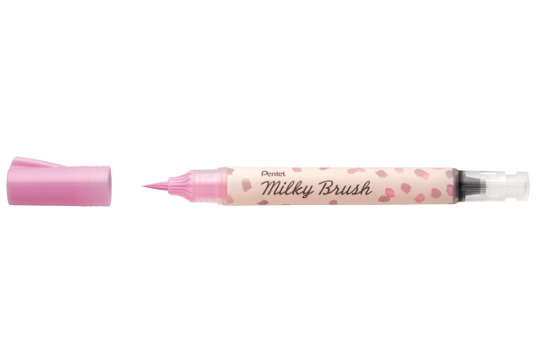 PENTEL Pinselstift Milky Brush XGFH-PPX pastell pink