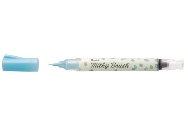 PENTEL Pinselstift Milky Brush XGFH-PSX pastell blau