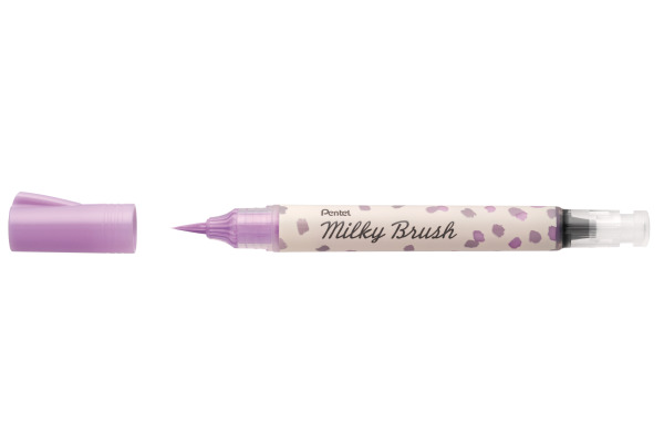 PENTEL Pinselstift Milky Brush XGFH-PVX pastell violett